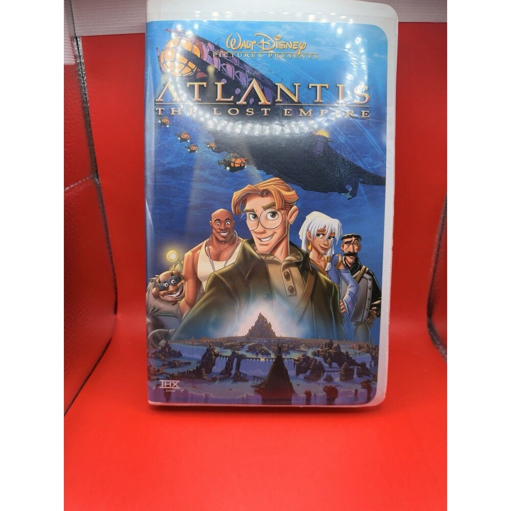 Walt Disney Pictures Atlantis: The Lost Empire VHS Full Screen PG VHS